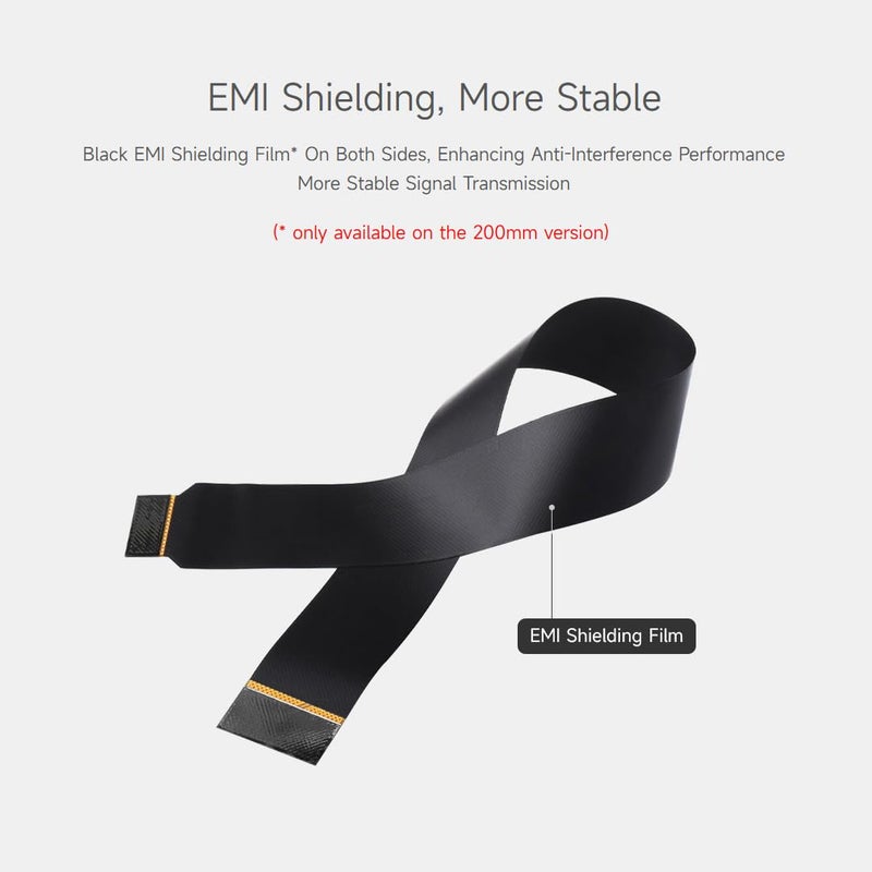 Waveshare DSI FPC Flexible Cable for Raspberry Pi 5, 22Pin to 15Pin,Suitable for DSI Display Screens-300mm - Image 4